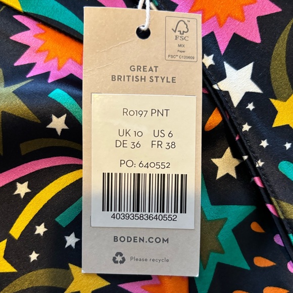 Boden Satin Bias-Cut A-Line Mini Skirt--Sz 6 - Picture 11 of 13